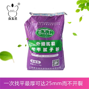 外墻抗裂找平膩子粉（真石漆、彩石漆、水包水基礎(chǔ)找平專用）